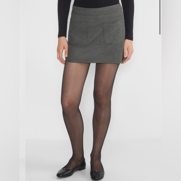 Aritzia wilfred Ardor skirt charcoal size 6 - Picture 5 of 10